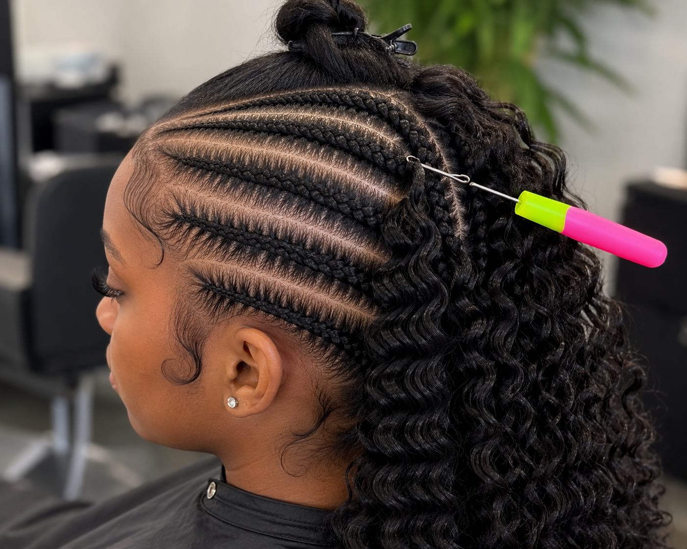 Crochet Glam détail tressage